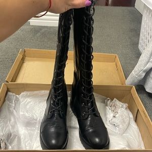 Dirty laundry used combat vandal boots